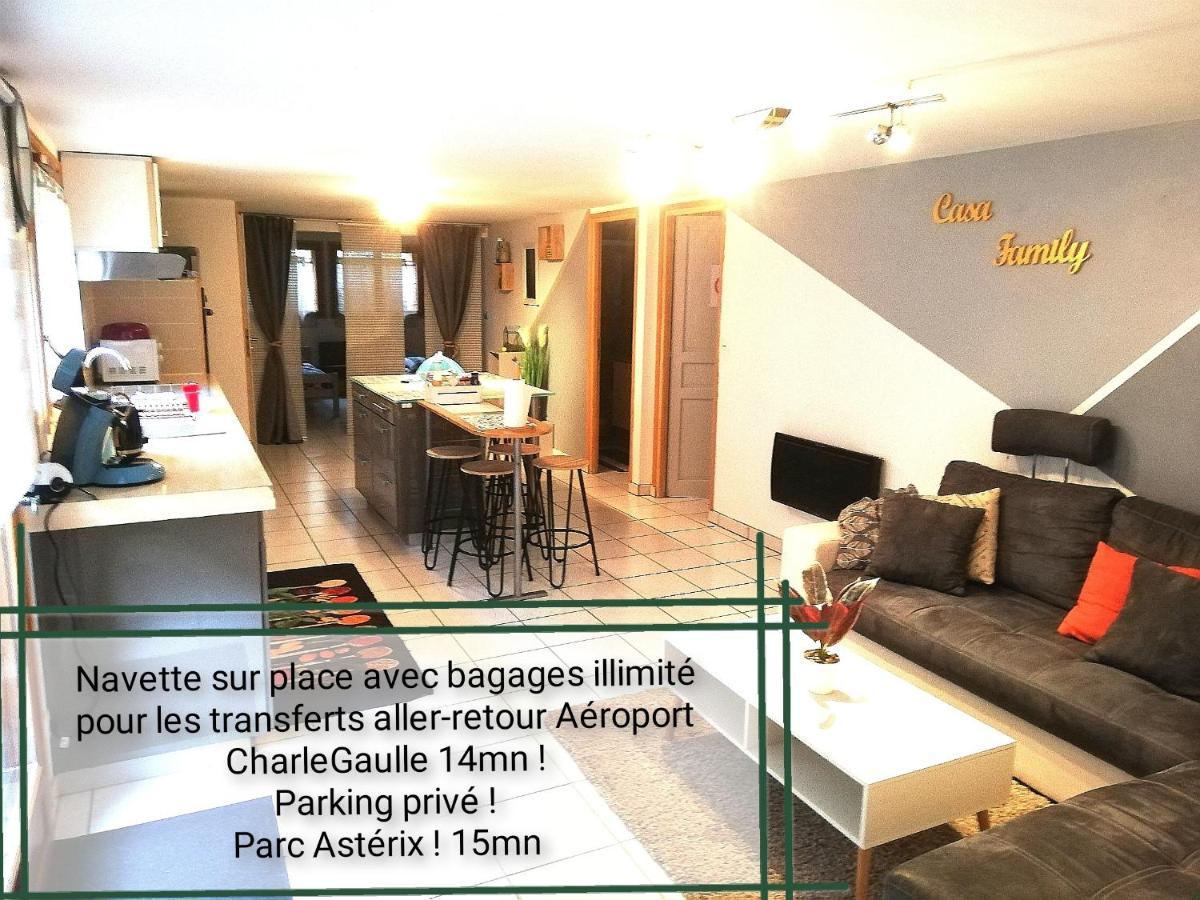 La Casa Family Apartment Marly-la-Ville Bagian luar foto